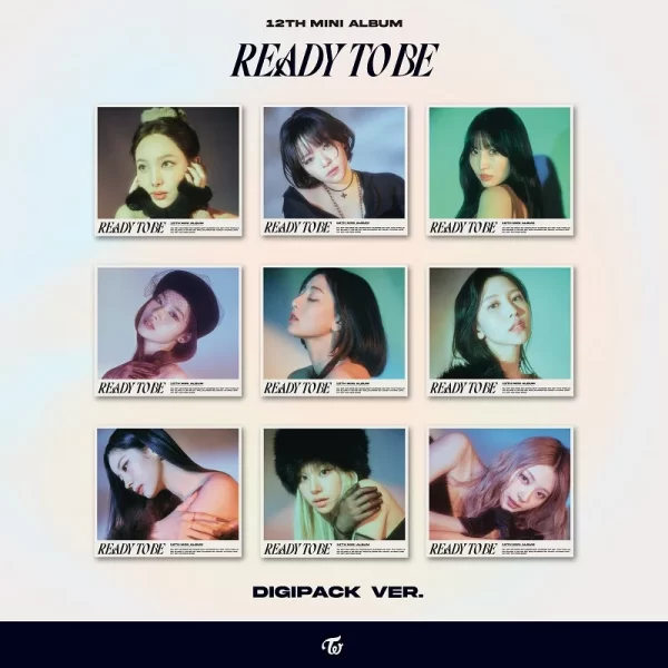 TWICE -12th Mini Album [READY TO BE] (Digipack ver.)