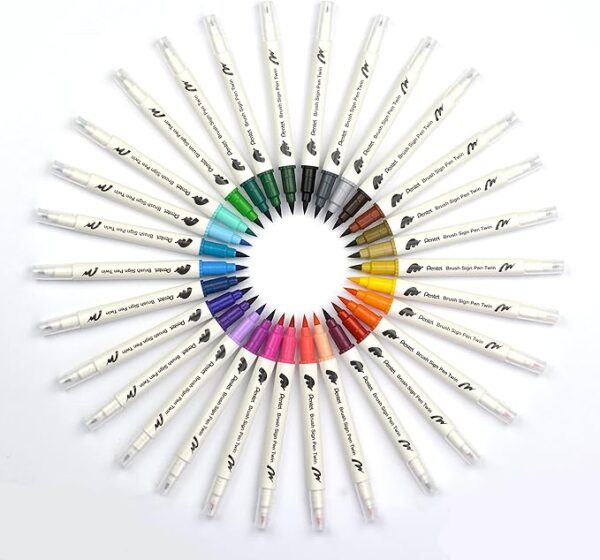 Rotulador Pentel Brush Sign Pen Twin