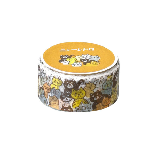 MASKING TAPE LOTS OF CATS
